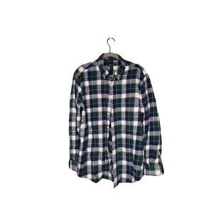 John Ashford Plaid long sleeve XL Shirt Men Work Casual Fall GorpCore Cotton
